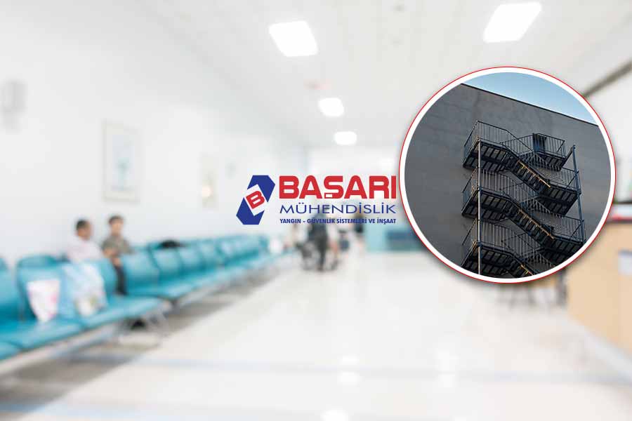 Hastanelerdeki Yangın Merdivenlerinin Düzenli Bakımı - Başarı Yangın