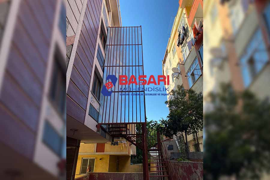 Yangın Merdivenlerinin Malzeme ve Montaj Standartları - Başarı Yangın