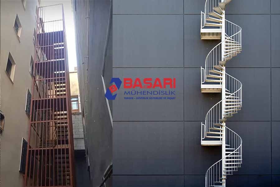 Yangın Merdiveni Maliyete Göre Karşılaştırma - Başarı Yangın