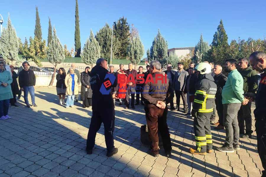 Yangın Tatbikatı Senaryosu - Başarı Yangın