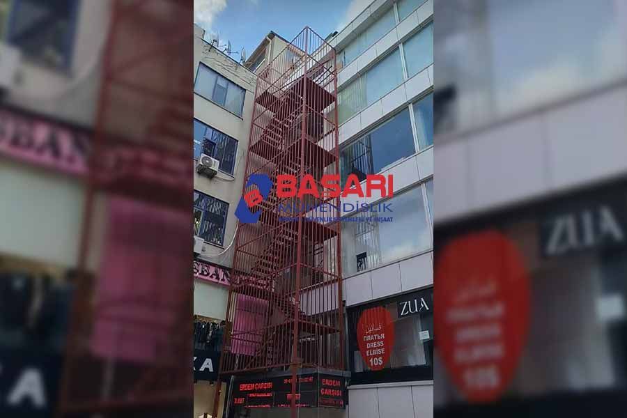 Yangın Merdiveni Teknik Projelerinde Yönetmelik - Başarı Yangın