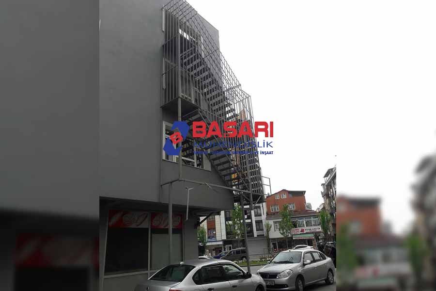 Çelik Yangın Merdiveni Montajı - Başarı Yangın