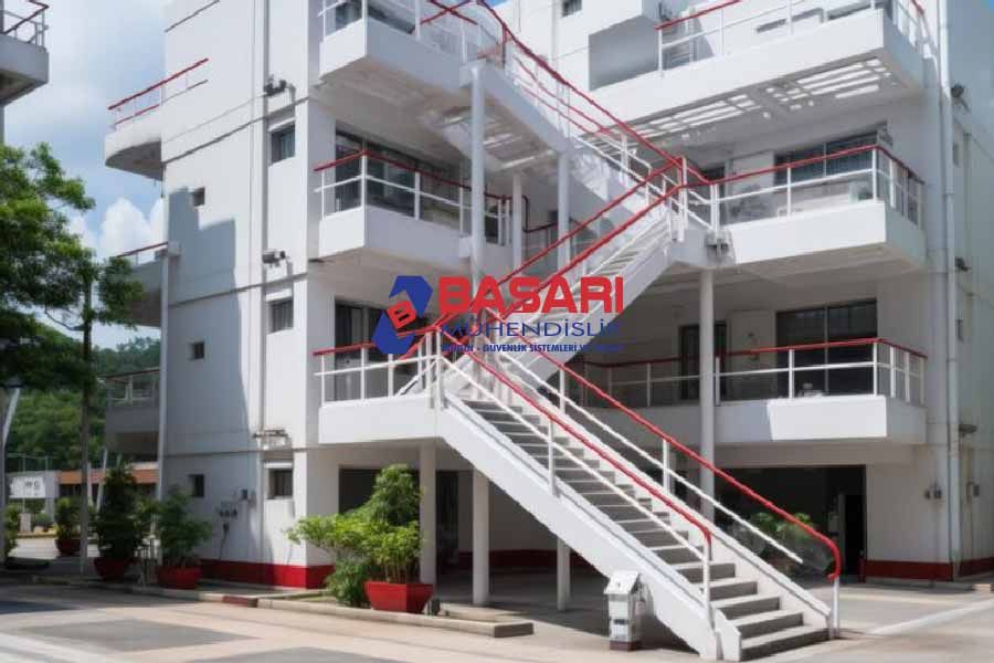 Konutlarda Yangın Merdiveni Ölçüleri - Başarı Yangın